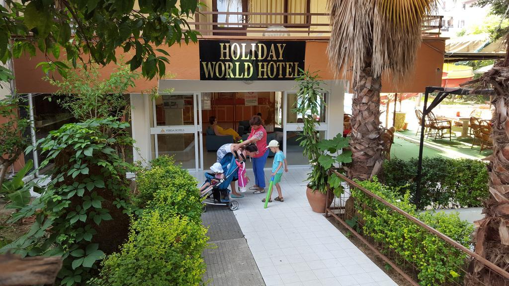 Holiday World Hotel Alanya Esterno foto